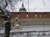 Троицкие ворота Зарайского кремля. Троицкие ворота Зарайского кремля.