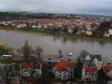 von der Burg Blick zur Elbe von der Burg Blick zur Elbe