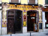 Portada de azulejos - Fatigas del querer - Madrid Portada de azulejos - Fatigas del querer - Madrid
