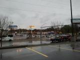 72nd & Dodge St.on a Rainy Morning