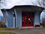 Dornacher Anthroposophen-Kolonie: Haus Julian an der Dorneckstrasse, erbaut 1986. Architektur von Conrad Hoenes. Dornacher Anthroposophen-Kolonie: Haus Julian an der Dorneckstrasse, erbaut 1986. Architektur von Conrad Hoenes.