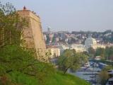 Podoli from Vysehrad Podoli from Vysehrad