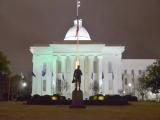Alabama State Capitol - South Wing (night)