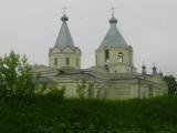 Лихославль.Успенская церковь из окна поезда. Лихославль.Успенская церковь из окна поезда.
