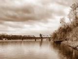 Winter over the Savannah River Winter over the Savannah River
