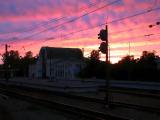 Зеленогорск, вокзал. Июнь, 23-36, белые ночи