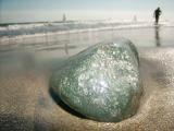 Stone in Maspalomas Beach Stone in Maspalomas Beach