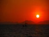 View of the Sunset from the beach of the Centara Grand hotel Krabi View of the Sunset from the beach of the Centara Grand hotel Krabi