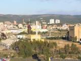 Carbonia, 2006 - Panorama della città e della ex miniera di Serbariu Carbonia, 2006 - Panorama della città e della ex miniera di Serbariu