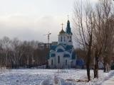 О. Сахалин, Южно-Сахалинск, церковь на Компроспекте. О. Сахалин, Южно-Сахалинск, церковь на Компроспекте.