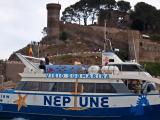El dios Neptuno atraca en Tossa El dios Neptuno atraca en Tossa