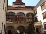 TŘEBOŇ - část zámeckého nádvoří / part of the courtyard TŘEBOŇ - část zámeckého nádvoří / part of the courtyard