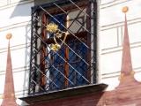 TŘEBOŇ - zámek - okno v detailu / lock - Window in the detail TŘEBOŇ - zámek - okno v detailu / lock - Window in the detail