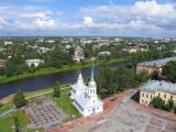Вид с колокольни Софийского собора. г.Вологда. Вид с колокольни Софийского собора. г.Вологда.