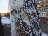 ул.Весенняя: скульптурная композиция, посвящённая Пушкину; 20.11.2011