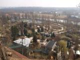 Pohled na dolní část areálu, Zoo Praha Pohled na dolní část areálu, Zoo Praha