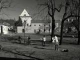 malíři na Loretánském náměstí malíři na Loretánském náměstí