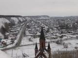 Вид на подгорную часть: Панин бугор, ул. Алябьева, Католический костел святой троицы. Март 2012 Вид на подгорную часть: Панин бугор, ул. Алябьева, Католический костел святой троицы. Март 2012