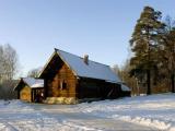 Russian wooden house / New Jerusalem, Russia Russian wooden house / New Jerusalem, Russia