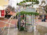 Osterbrunnen in Bad Wörishofen Osterbrunnen in Bad Wörishofen
