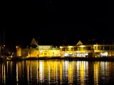 Mandal by night, Vest-Agder, Norway