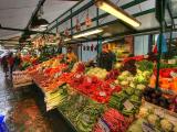 Colorful tiny market place Colorful tiny market place
