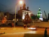 Pokrovsky church in twilight Pokrovsky church in twilight