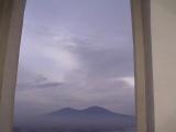 vista del vesubio desde la cartuja de san martin