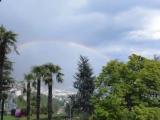 Regenbogen/Rainbow over Locarno lake Regenbogen/Rainbow over Locarno lake