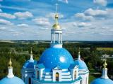 Храм в Деденёво - крупно (Россия Подмосковье)