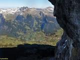 Blick aus der Eiger Nordwand, Schweiz
