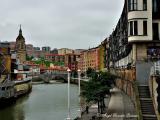 Vista desde el puente Erriberako Zubia. Vista desde el puente Erriberako Zubia.