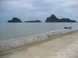 vanaf de boulevard in Prachuap Khiri Khan Thailand vanaf de boulevard in Prachuap Khiri Khan Thailand