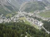 La Thuile, panorama della località La Thuile, panorama della località