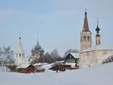 View to Suzdal Kremlin from Lenina street View to Suzdal Kremlin from Lenina street