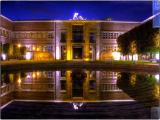 Ehrenhof at night