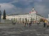 Площадь ленина в день Победы