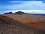 Lunar landscape on Mauna Kea Volcano, Hawaii Lunar landscape on Mauna Kea Volcano, Hawaii