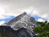 Alpspitze 2628 m, Wahrzeichen von Garmisch-Partenkirchen Alpspitze 2628 m, Wahrzeichen von Garmisch-Partenkirchen