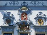 České Budějovice, városháza, épület részlet / City Hall details České Budějovice, városháza, épület részlet / City Hall details