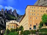 Santa Maria de Montserrat Monastery , Montserrat, Catalan, Spain