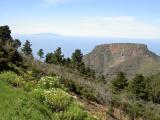 La Fortaleza de Chipude, im Hintergrund El Hierro (www.gomeraflora.de) La Fortaleza de Chipude, im Hintergrund El Hierro (www.gomeraflora.de)