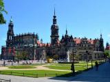 Dresden - Hausmannsturm und Hofkirche Dresden - Hausmannsturm und Hofkirche