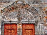 Catedral de Bilbao, puerta Del Ángel (Cerrada yo también cerraré la de mi casa para ir unos días de viaje. esto será dentro de una semana.) Catedral de Bilbao, puerta Del Ángel (Cerrada yo también cerraré la de mi casa para ir unos días de viaje. esto será dentro de una semana.)