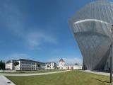 Militärhistorisches Museum der Bundeswehr Dresden. Anbau geschaffen vom Stararchitekten Daniel Libeskind