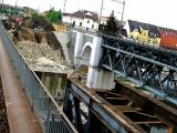 Plzeň,železniční most přes Radbuzu Plzeň,železniční most přes Radbuzu