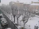 Nevica in corso Dante