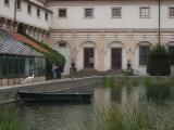 Prague, Waldstein Garden in rain Prague, Waldstein Garden in rain