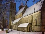 St. Mary Church - Mariakirken - the oldest building in Bergen. February 2008