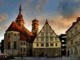 Fruchtkasten, Stiftskirche - Schillerplatz Fruchtkasten, Stiftskirche - Schillerplatz